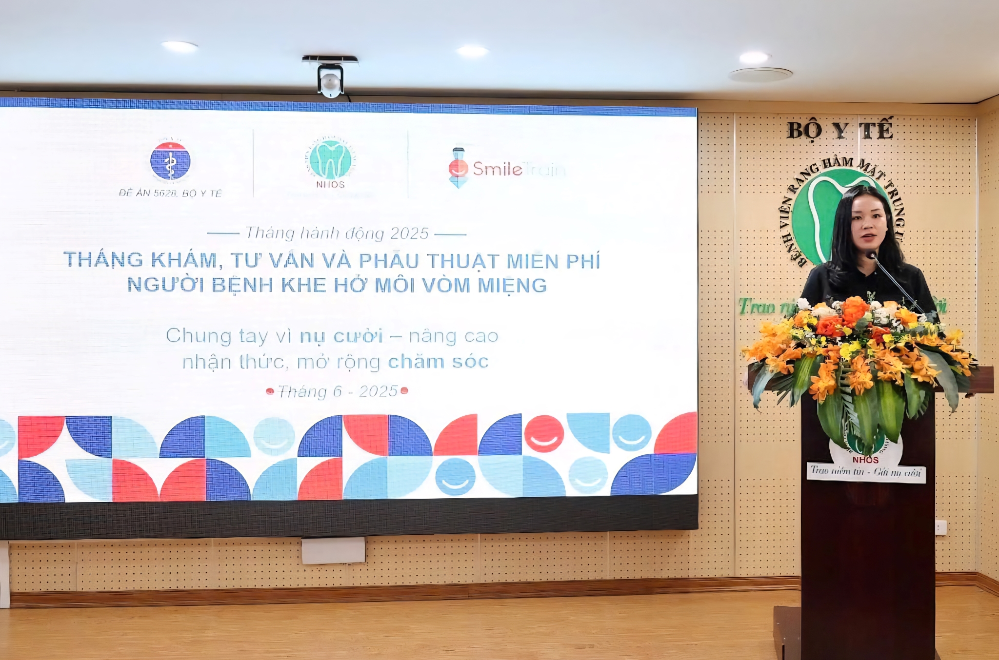 Bà Trần Huyền Trang, Giám đốc tổ chức Smile Train Việt Nam